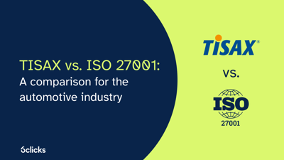 TISAX vs ISO 27001 