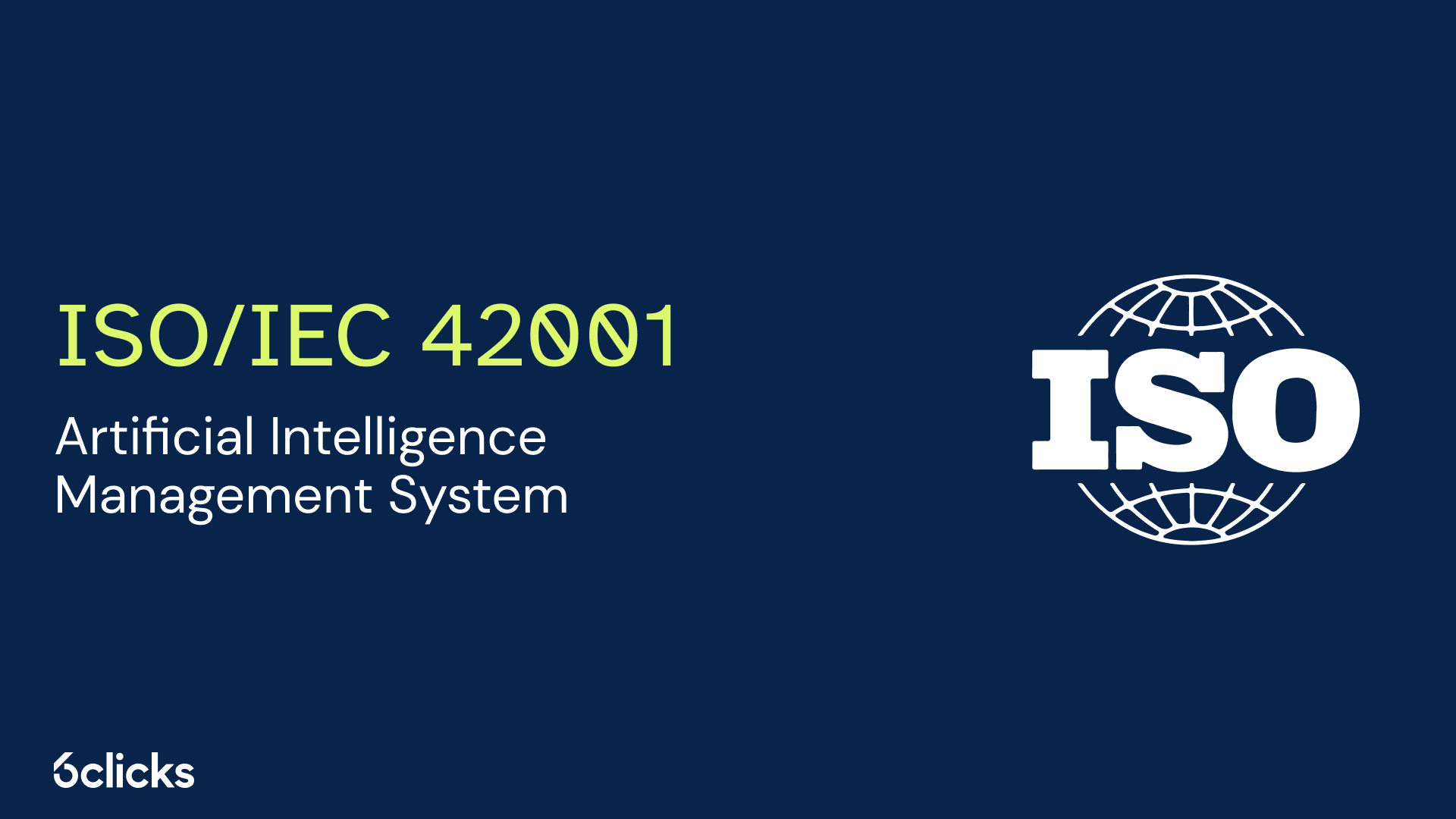 ISO 42001 standard Banner