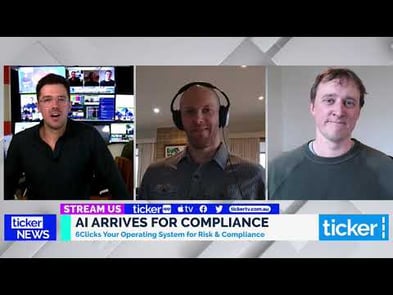 The Arrival of AI for Risk & Compliance - Anthony Stevens & Andrew Robinson on tickerTV