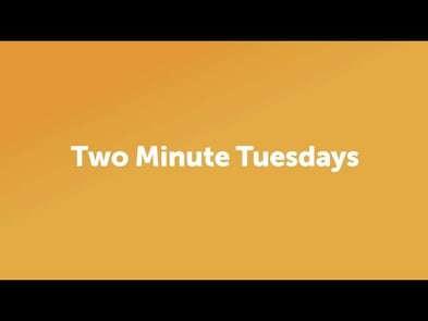 Two Minute Tuesdays - Facial Recognition with Andrew Robinson