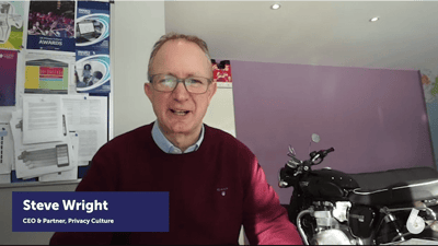  Steve Wright on GDPR Post Brexit - 4 Minute Thursdays  