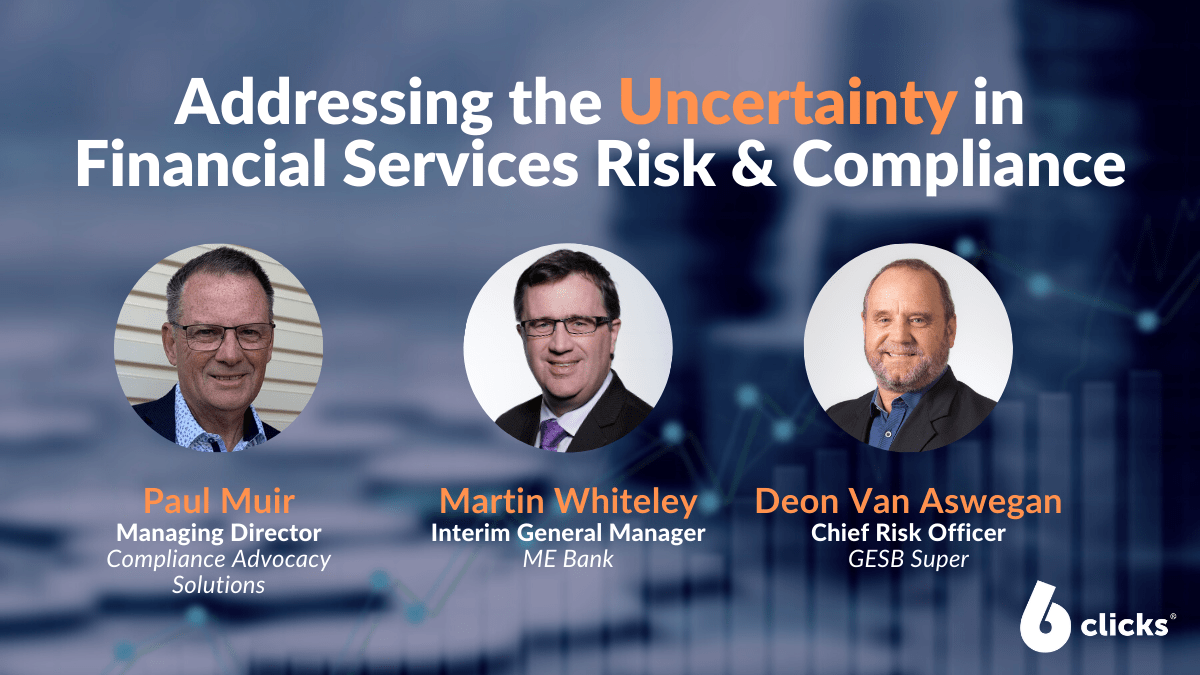 Addressing the Uncertainty in Financial Services Risk & Compliance